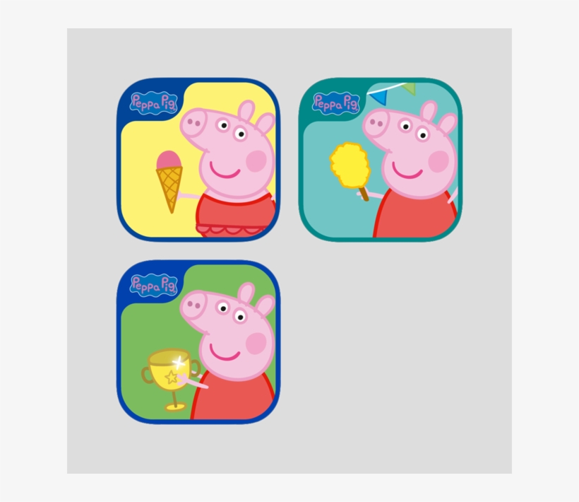 Peppa Pig Starter Pack On The App Store - Peppa Pig The Holiday And Other Stories Dvd, transparent png #326759