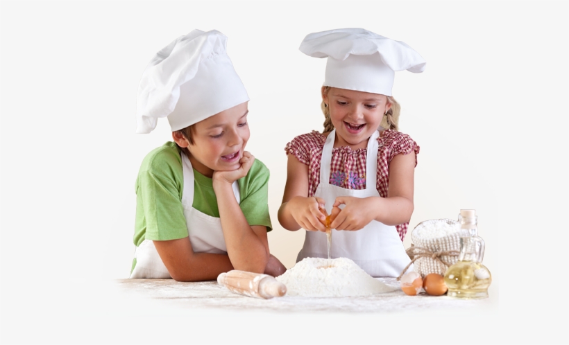 Pediasure® Image Of Two Children Baking A Recipe Together - Kids Cooking Png, transparent png #326802