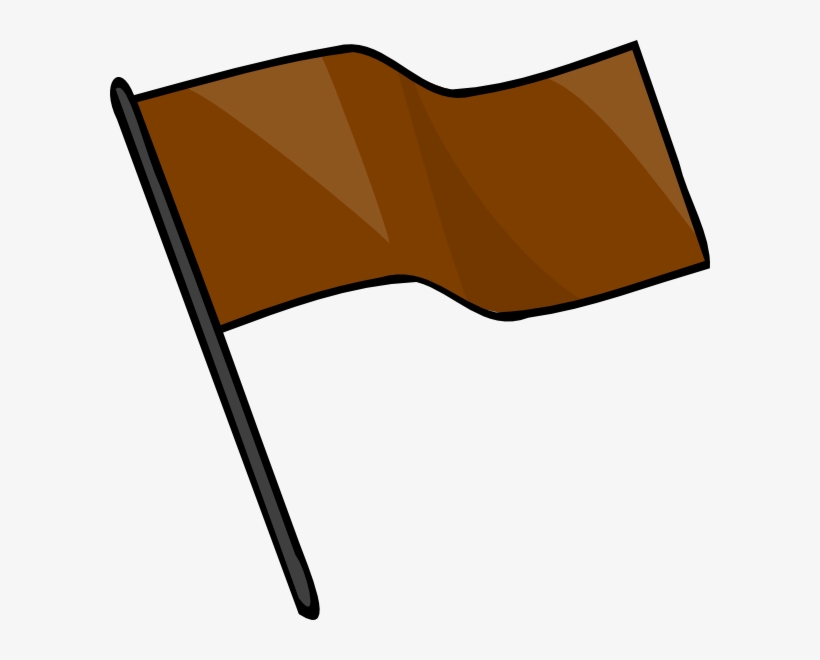 How To Set Use Brown Flag Svg Vector, transparent png #326819