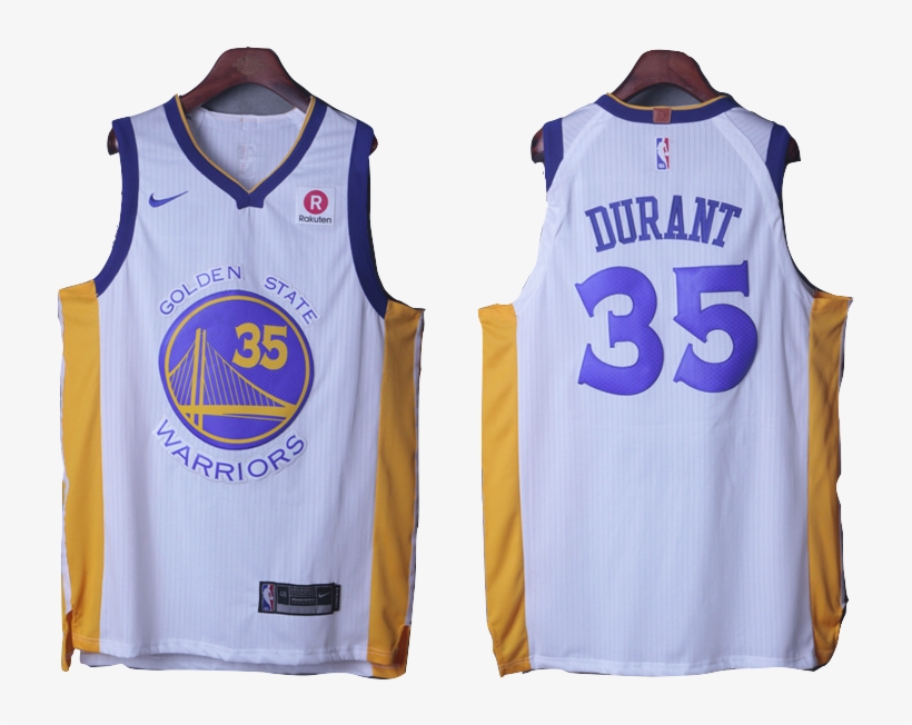 Golden State Warriors Jersey - Warriors #35 Kevin Durant Yellow Jersey - S, transparent png #326864