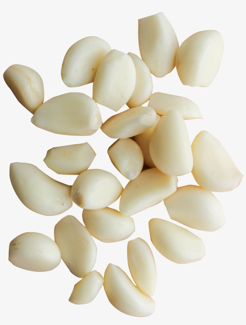 Peeled Garlic Cloves Png Image - Peeled Garlic Png, transparent png #326923