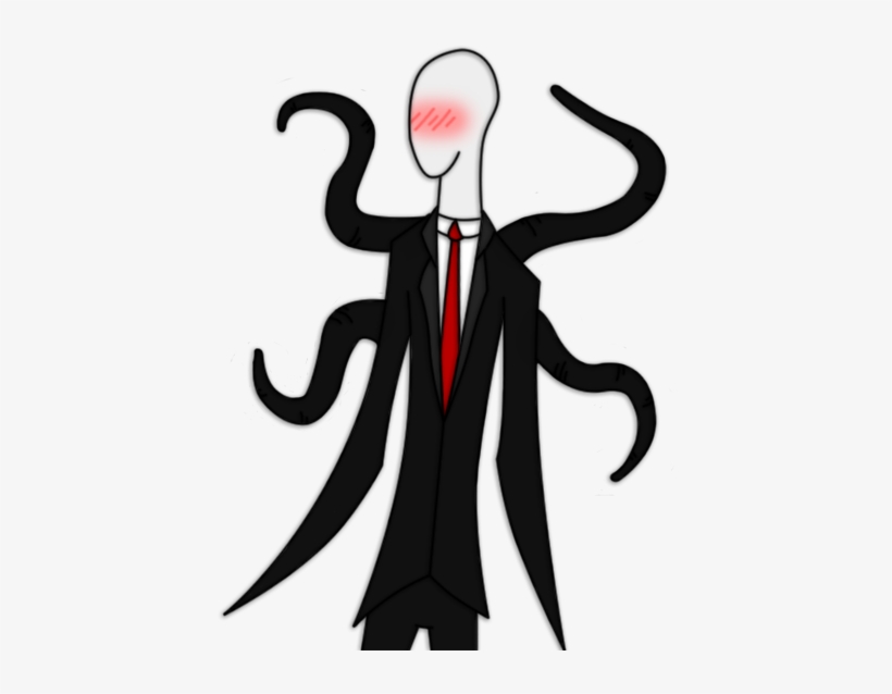 Slender Man Free Download Png - Slenderman Animado Png, transparent png #327122