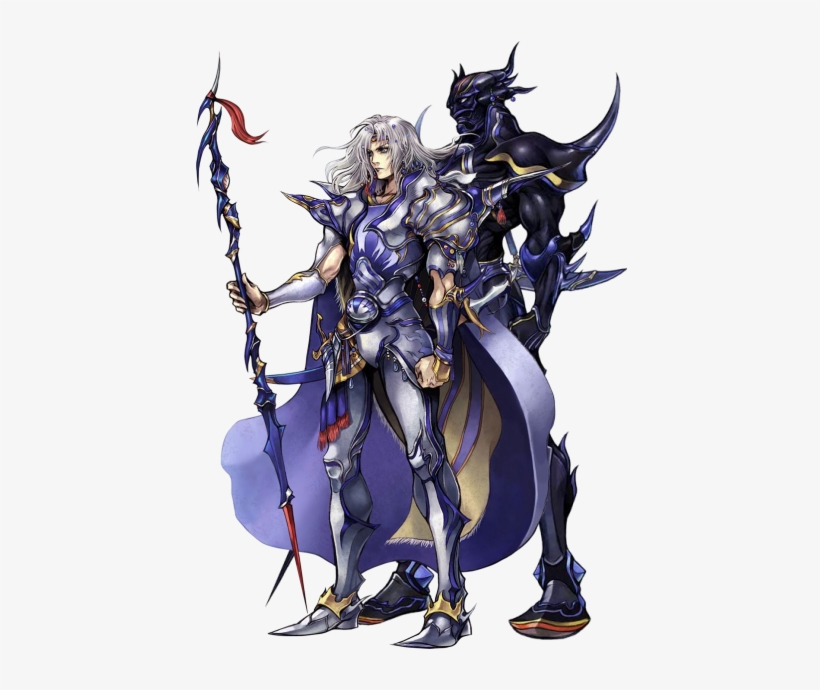 Cecil Light And Dark Artwork - Final Fantasy Cecil.