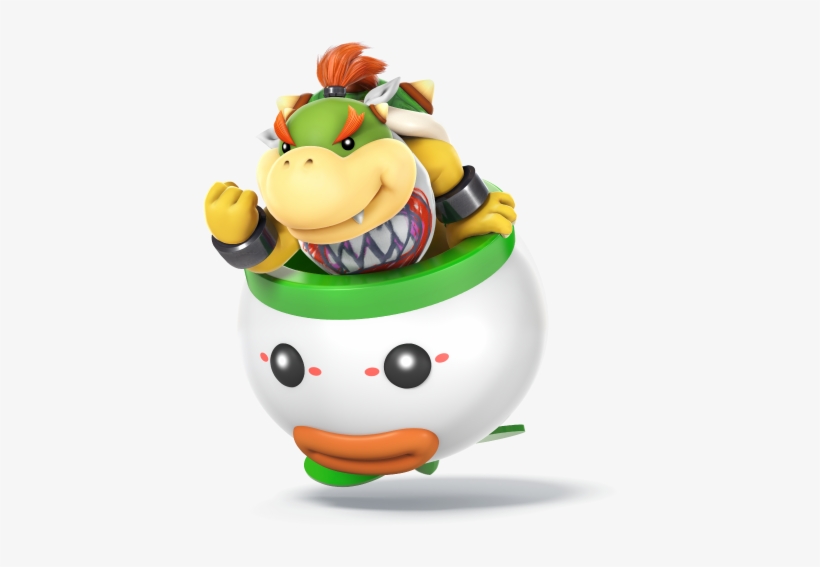 Bowser Jr - - Bowser Jr In Clown Car, transparent png #327359