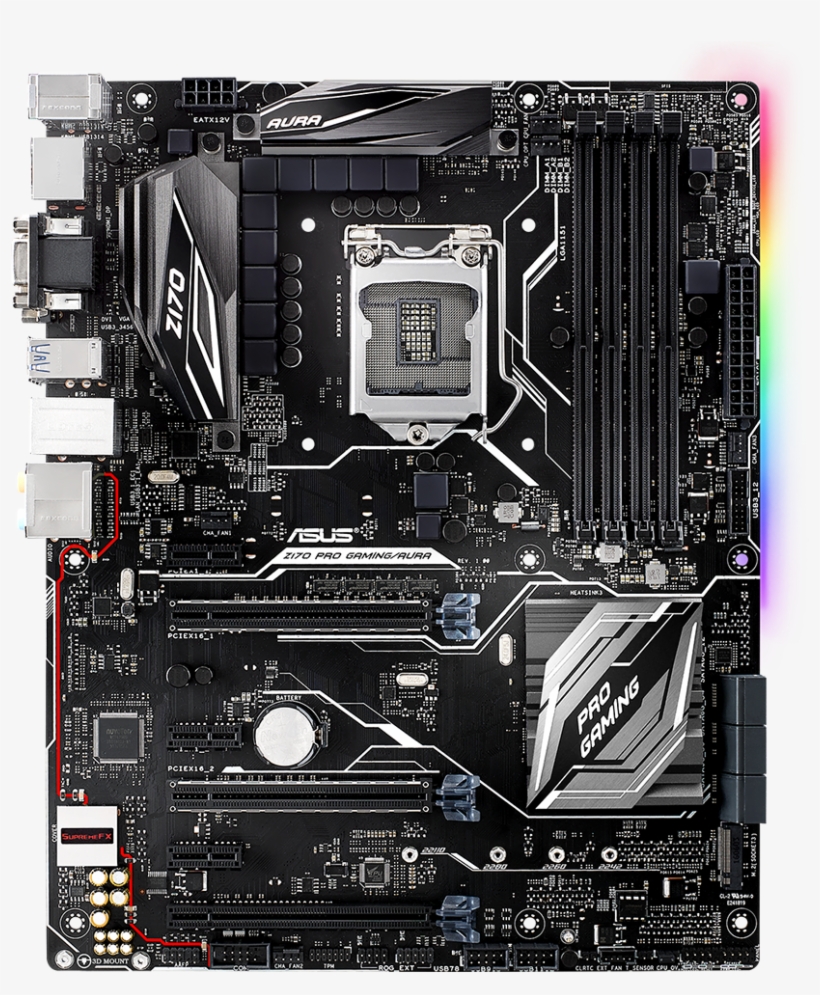 Asus Z170 Pro Gaming Aura, transparent png #327362