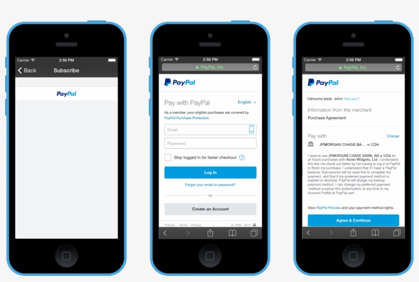 Paypal Account - Pay With Paypal Ios, transparent png #327843