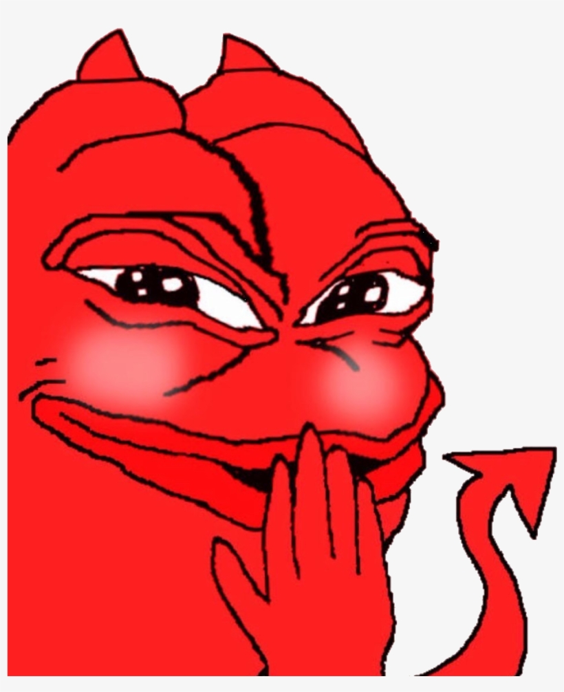 Share - Pepe The Frog Evil, transparent png #328513