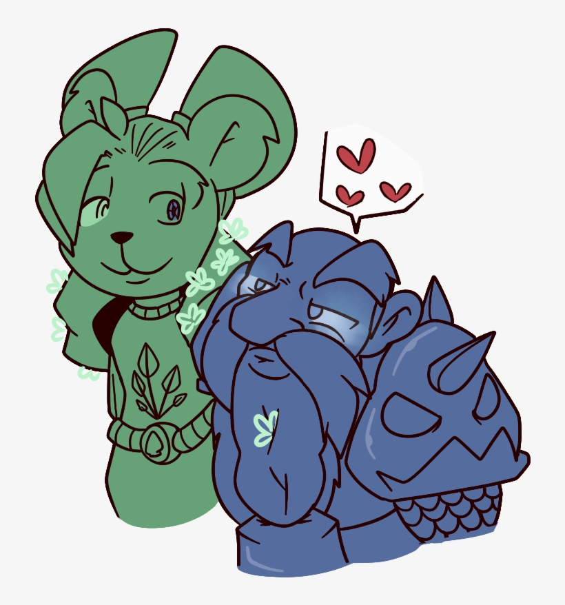 Number One Power Couple - Cartoon, transparent png #328775