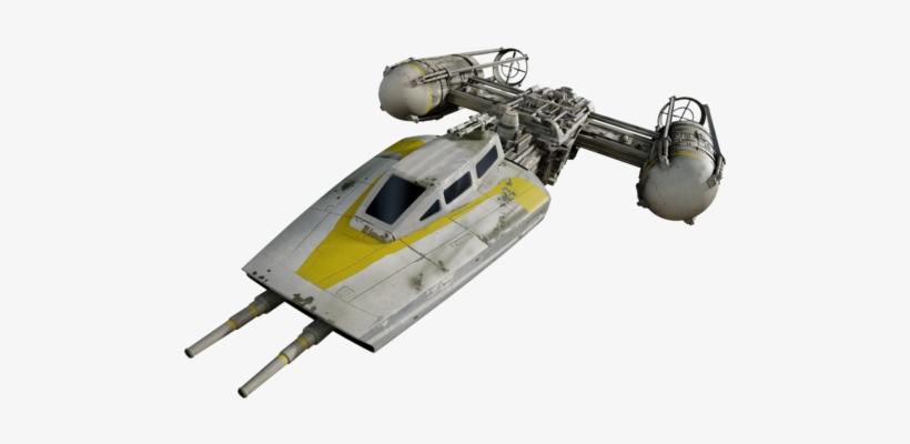 Btl Y-wing Starfighter - Star Wars Battlefront Y Wing Model, transparent png #328843