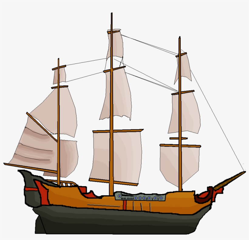 Graphic Library Stock Large Pirate Ship Image - Pirate Ship Transparent, transparent png #329202