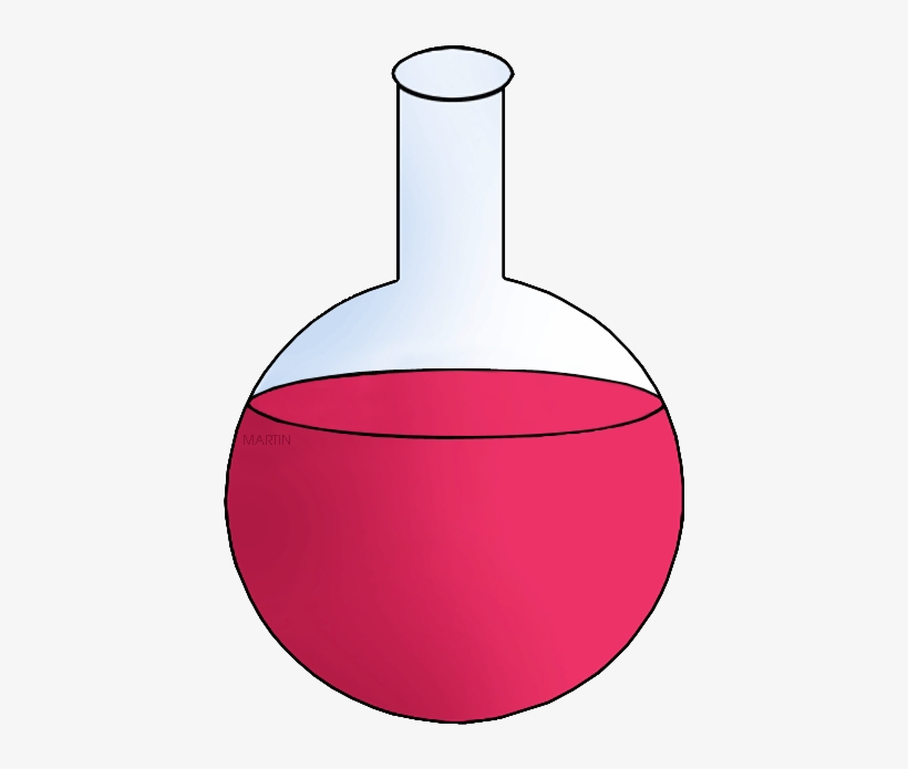 Chemistry Clip Art By Phillip Martin, Florence Flask - Flasks Clipart, transparent png #329408