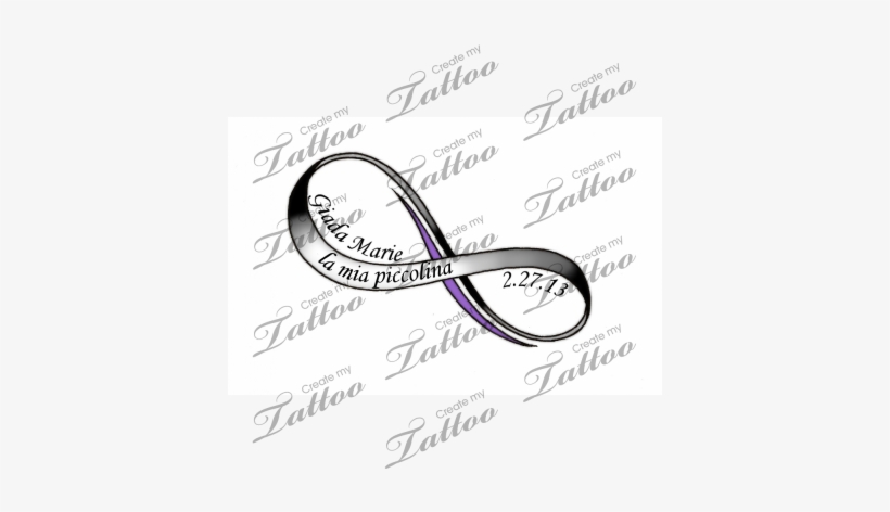 Infinity Symbol, Daughters Name, Italian Words - Scorpion King Tattoo, transparent png #329472
