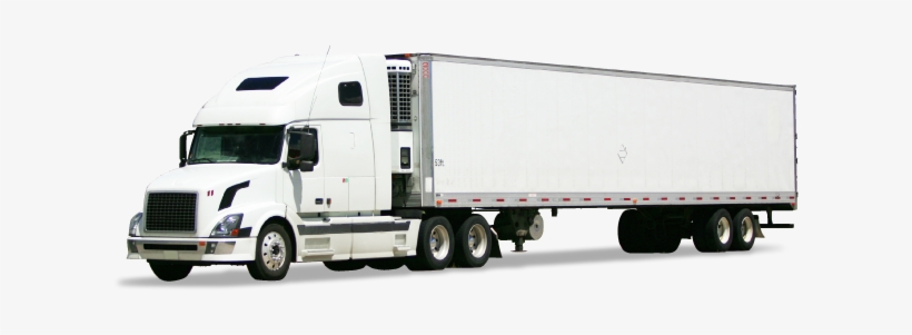 White Truck Png - Truck And Trailer Png, transparent png #329669