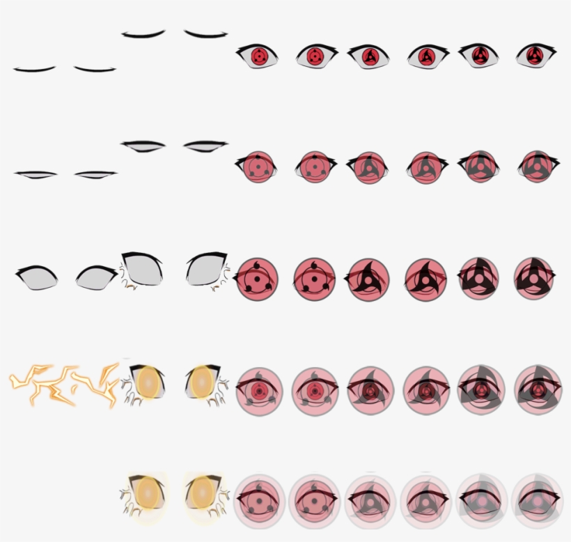Naruto Sharingan And Byakugan Skill Animation - Rpg Maker Mv Naurto, transparent png #329695