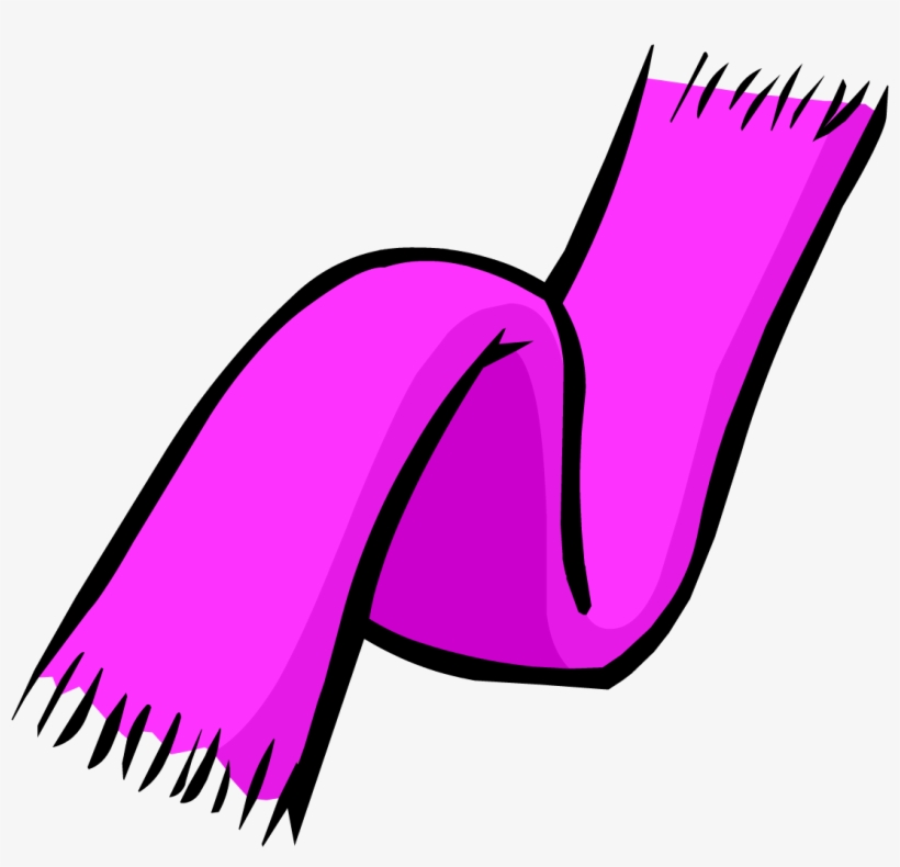 Scarf Clipart Transparent - Pink Scarf Clipart, transparent png #329811