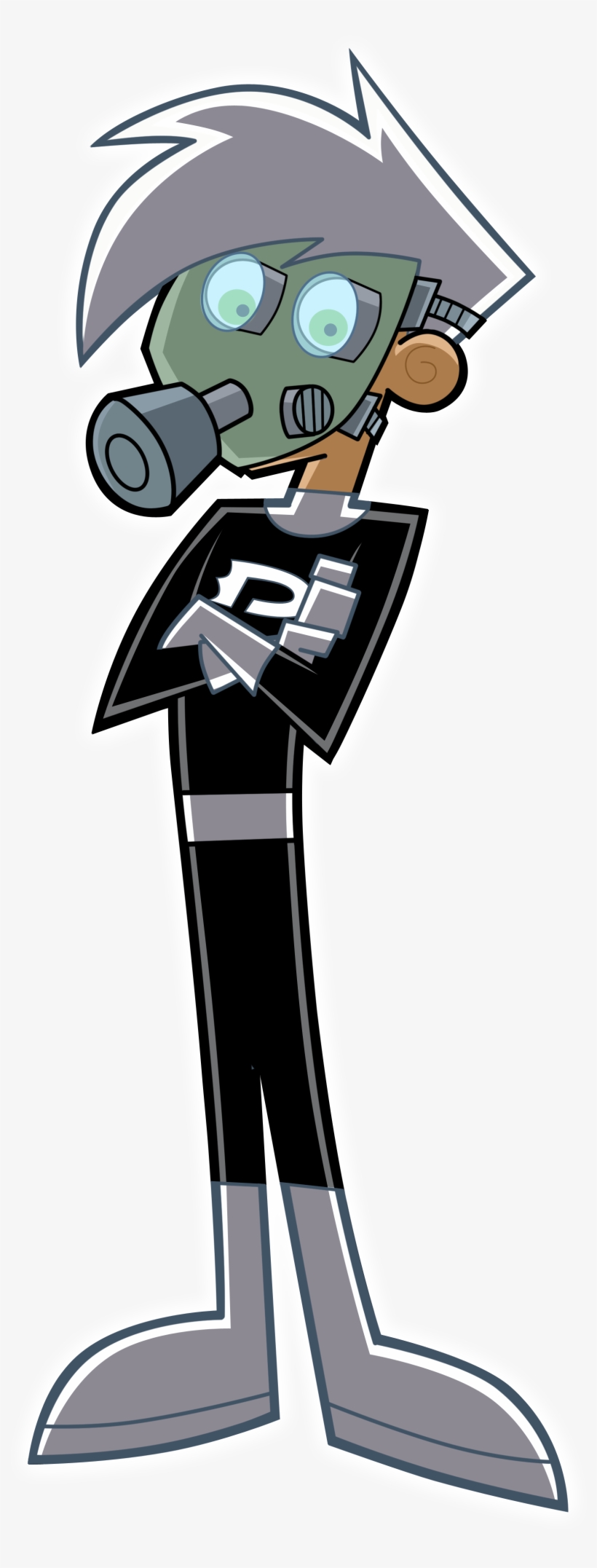 Danny Phantom In His Gas Mask - Danny Phantom In Gas Mask, transparent png #329987