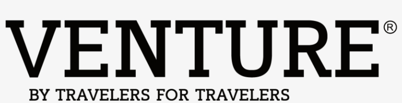 Venture Travel Magazine - Adventure Begins Luggage Tag, transparent png #3200141