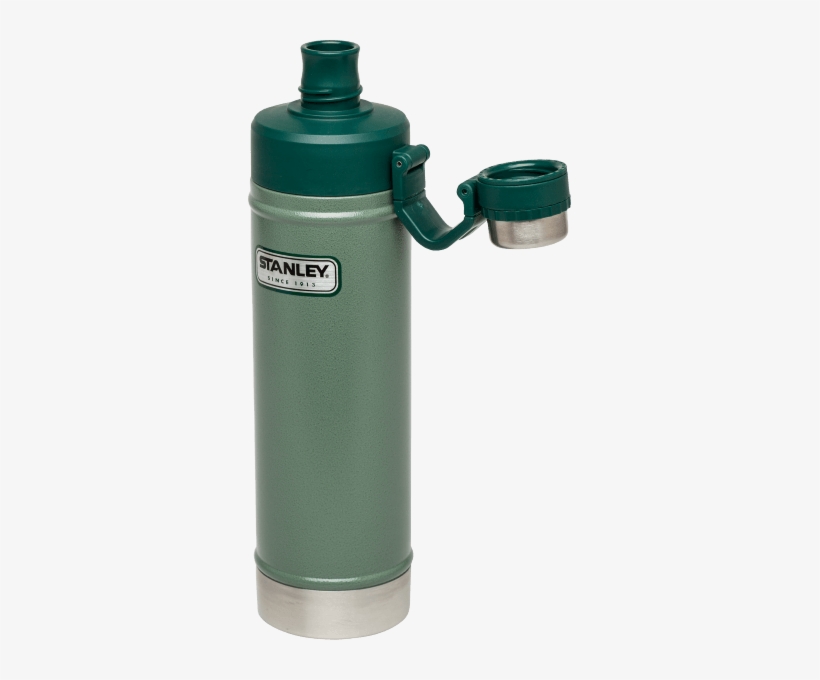 Classic Vacuum Water Bottle - Stanley Water Bottle, transparent png #3200279