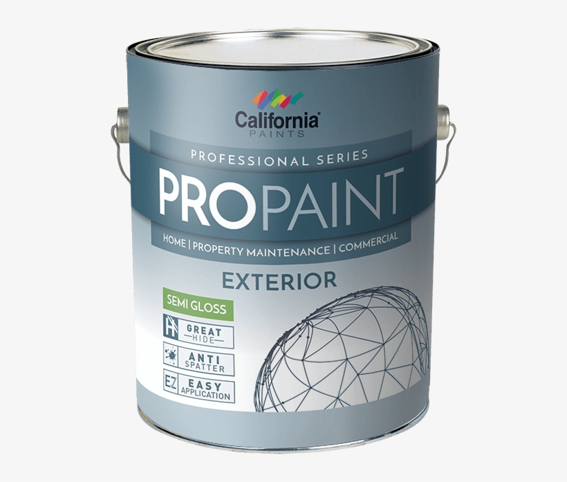 Propaint Propaint Exterior Paint Semi Gloss Propaint - California Paints California Propaint Exterior Velvet, transparent png #3200385
