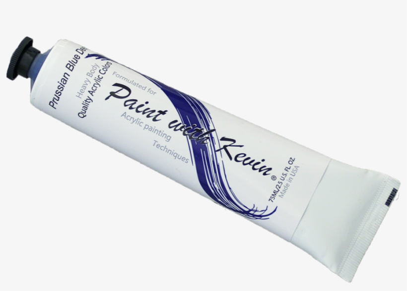 Prussian Blue Acrylic Color - Acrylic Paint, transparent png #3200442