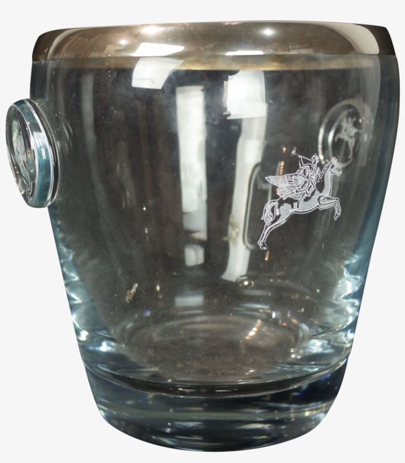 Glass Ice Bucket Fontaine Decorative Fon2168 C Main - Pint Glass, transparent png #3200512