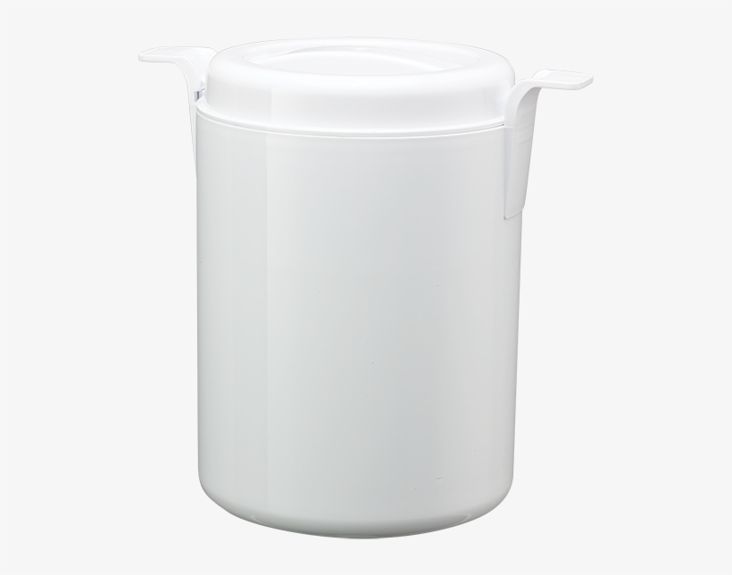 Ice Bucket With Locking Lid - Traditional Back To Wall Toilet, transparent png #3200601