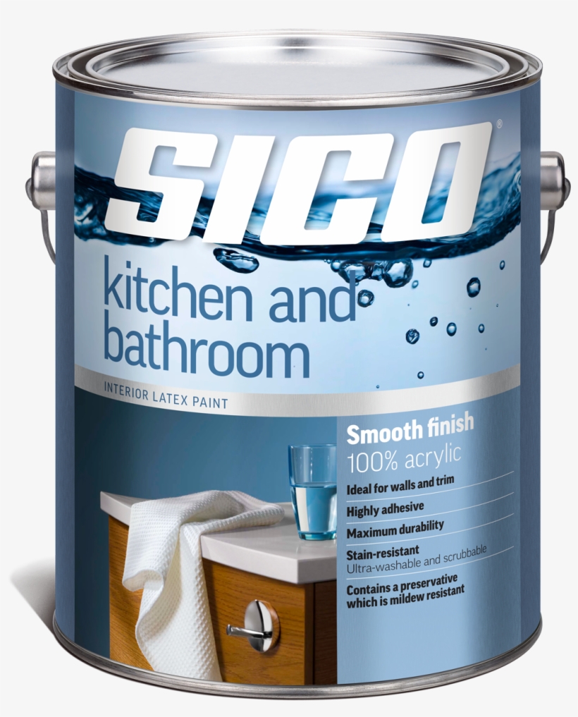 Sico Kitchen & Bath Paint - Sico Kitchen And Bath, transparent png #3200774