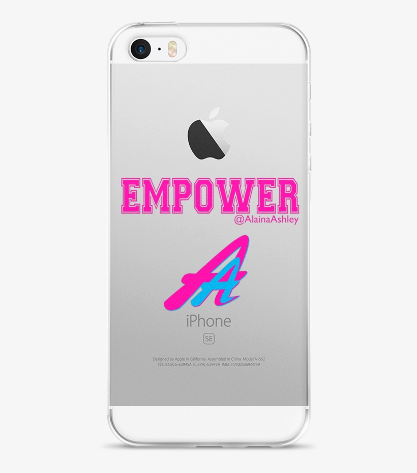 Empower Pink Logo Iphone Case @alainaashley Collection - Initial D Iphone 6s Cover, transparent png #3200913