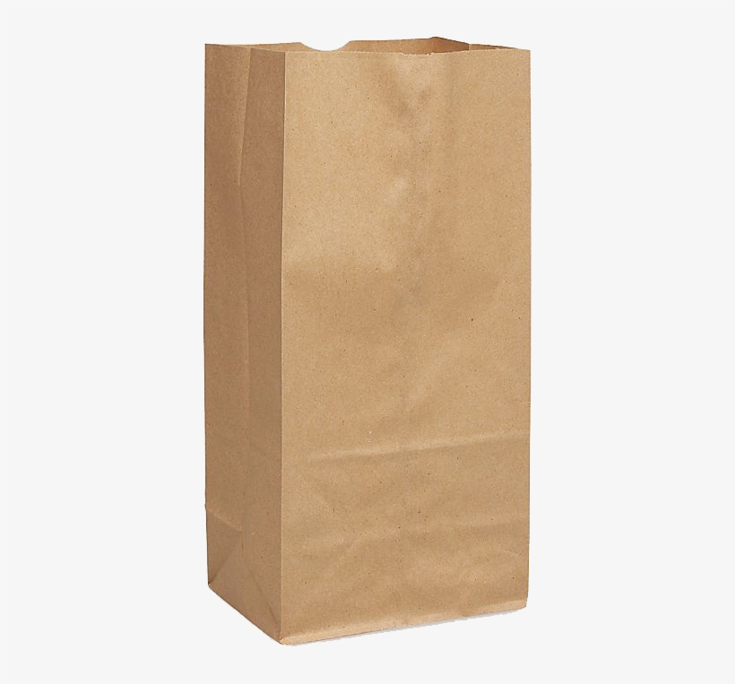 Brown Paper Bag - Gift Bags, transparent png #3201365