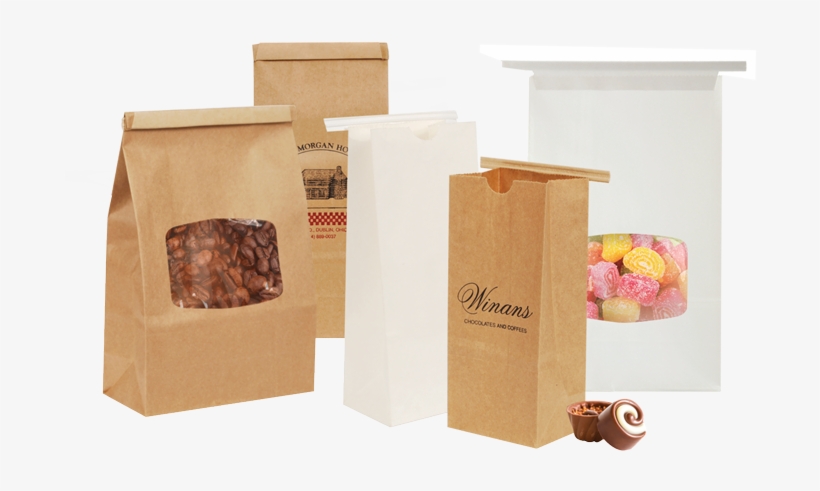 Brown Kraft Paper Bag Manufacturer Customizable Kraft - Paper, transparent png #3201541