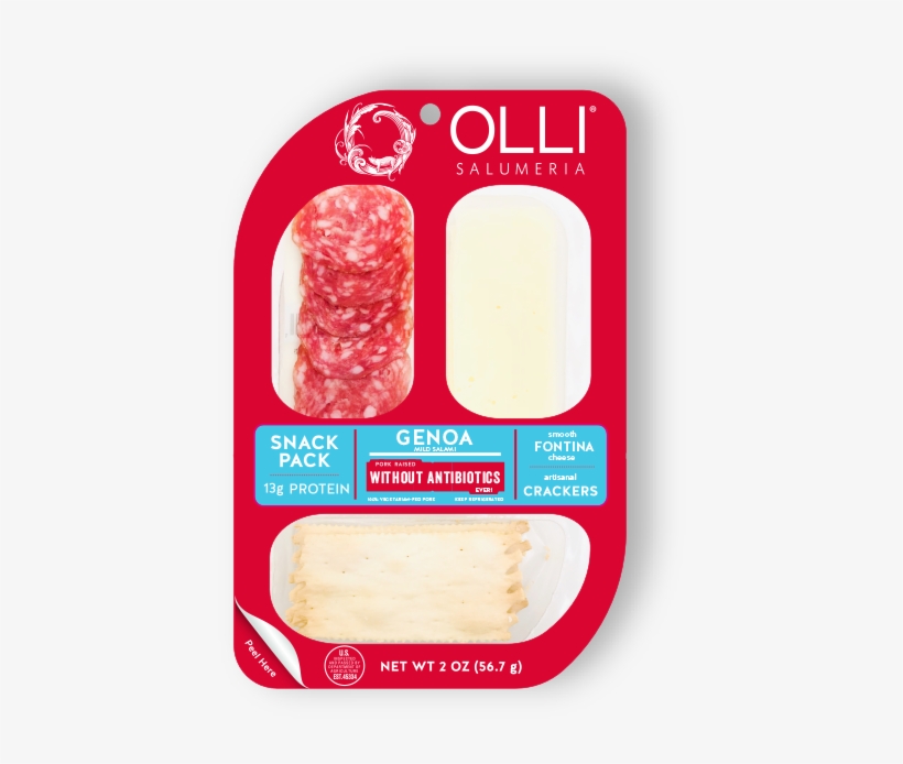 One Of Our Best Sellers Genoa Salami Paired With Smooth - Pepperoni, transparent png #3201570