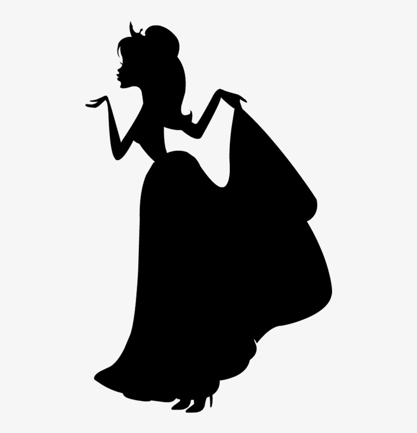 Download Princess Silhouette Png Free Transparent Png Download Pngkey