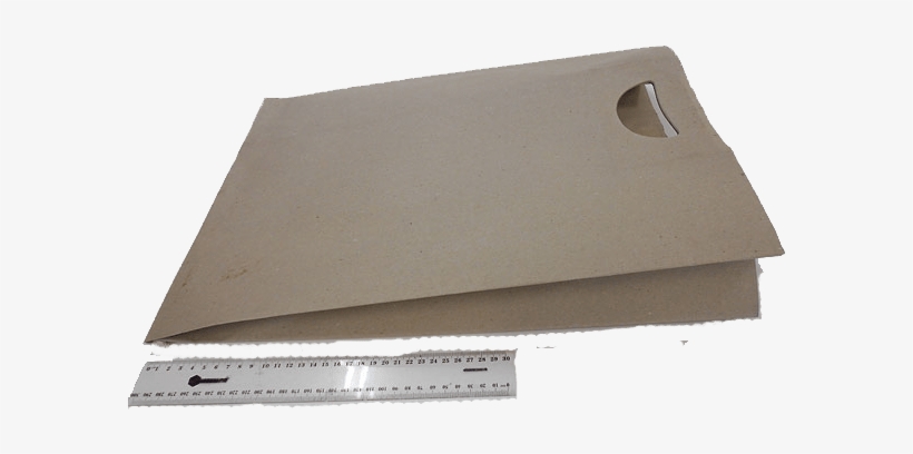 Large Carry Bag Recycled Brown Paper Australian Made - Bag, transparent png #3201702