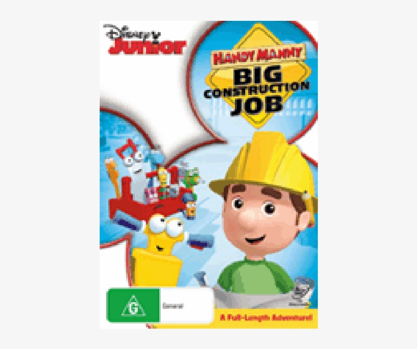 More Views - Handy Manny Big Construction Job - Dvd, transparent png #3201842