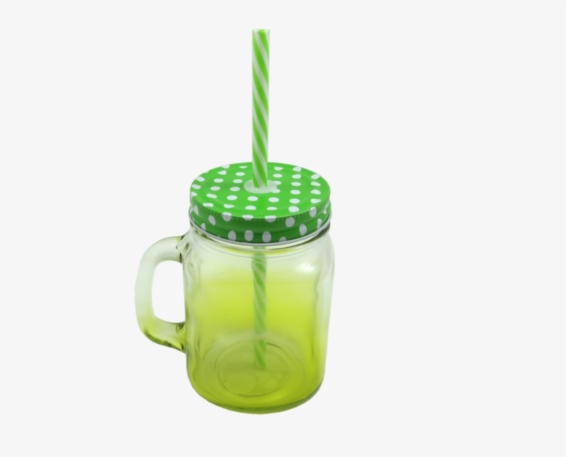 Zb Mason Jar In Green Gradient - Mason Jar, transparent png #3201861