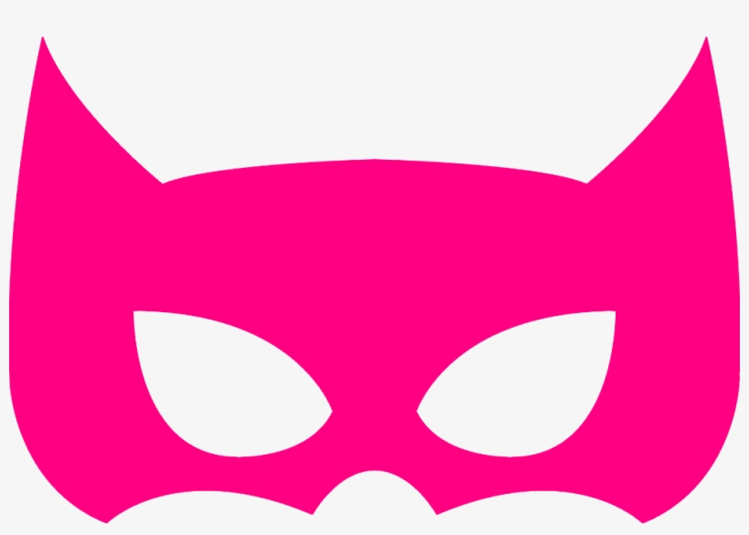 Report Abuse - Printable Catwoman Mask Template, transparent png #3201862