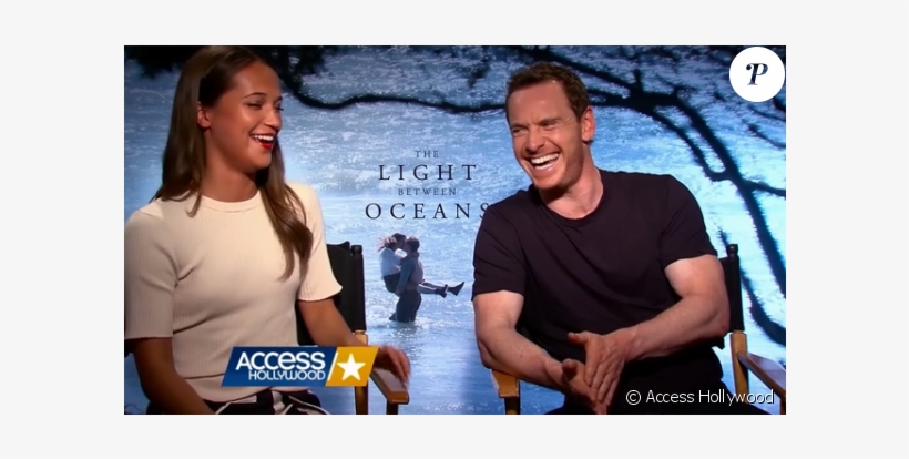 Alicia Vikander Et Michael Fassbender Complices En - Girl, transparent png #3202076