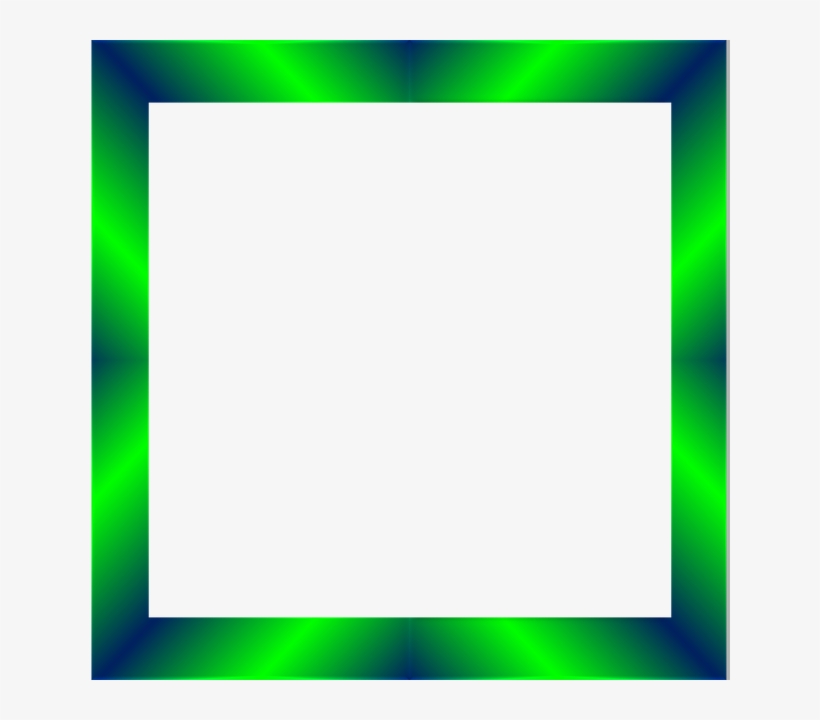 Emerald Green Border Design