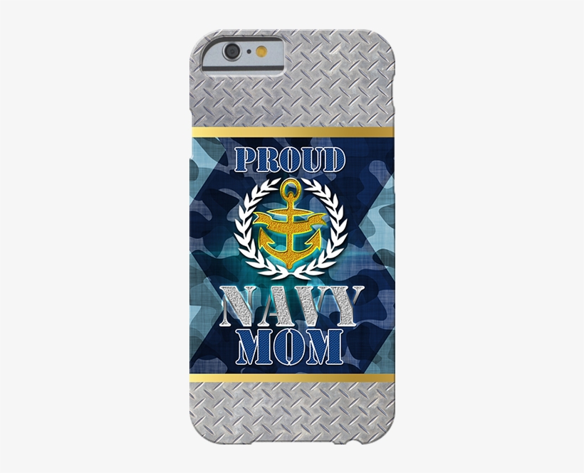 Proud Navy Mom Gold Anchor Leaf Phone Case - Vexilloid Of The Roman Empire, transparent png #3202561