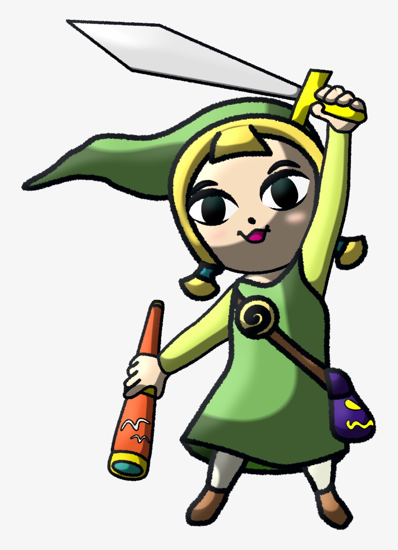 Aryll As Link - Aryll And Link, transparent png #3202780