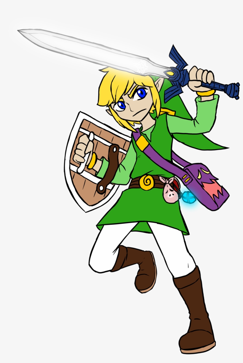 Link, Hero Of Wind - Link, transparent png #3202808