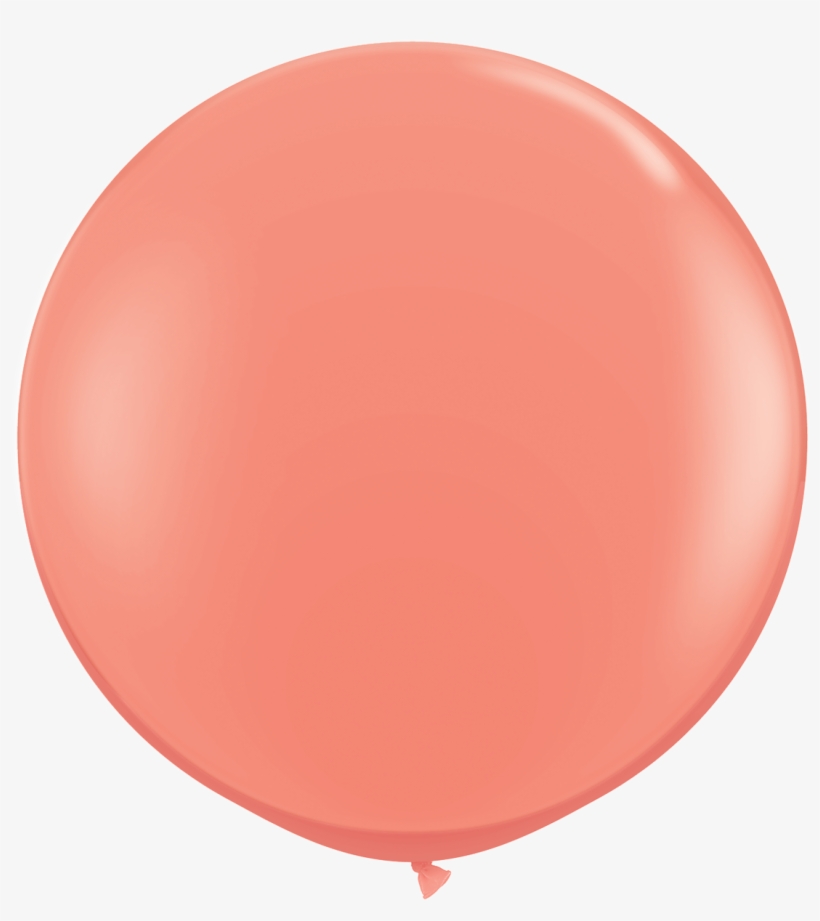 Coral - 36" Mocha Brown Qualatex Latex Balloon - Pack, transparent png #3202969