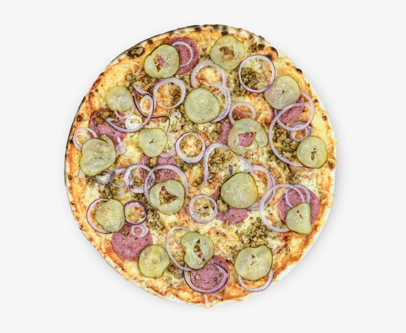 With Minced Meat And Salami - Quiche, transparent png #3202994