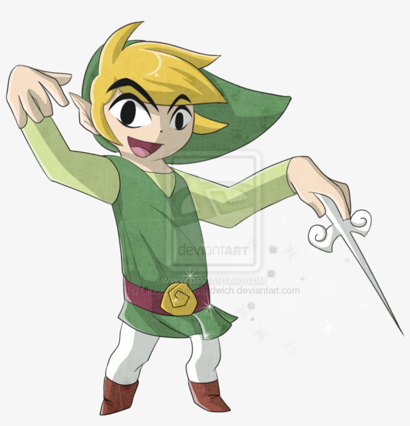 Toon Link Wind Waker Hd Images Pictures Becuo - The Legend Of Zelda: The Wind Waker Hd, transparent png #3203068