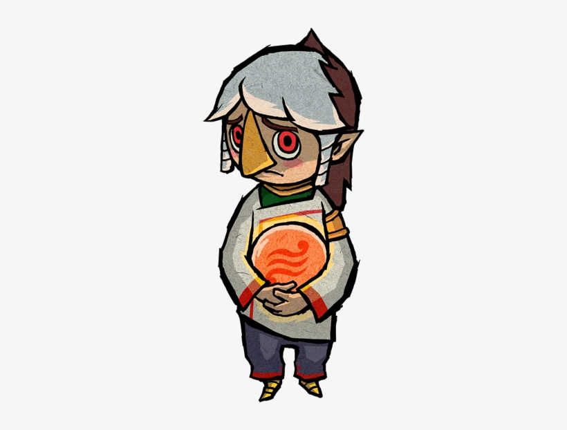 The Legend Of Zelda - Wind Waker Rito Prince, transparent png #3203153