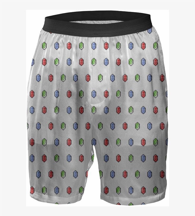 Zelda Rupee Shorts $78 - Board Short, transparent png #3203198