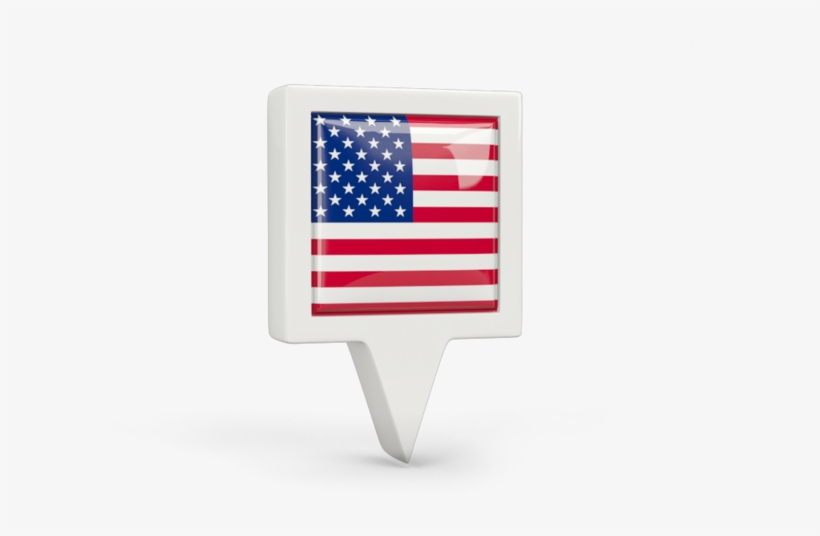 Usa Square Flag Png, transparent png #3203318