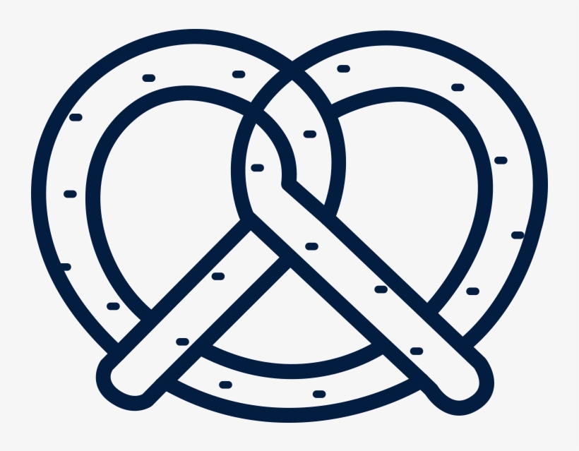 Food Manufacturing - Pretzel Coloring Book, transparent png #3203584