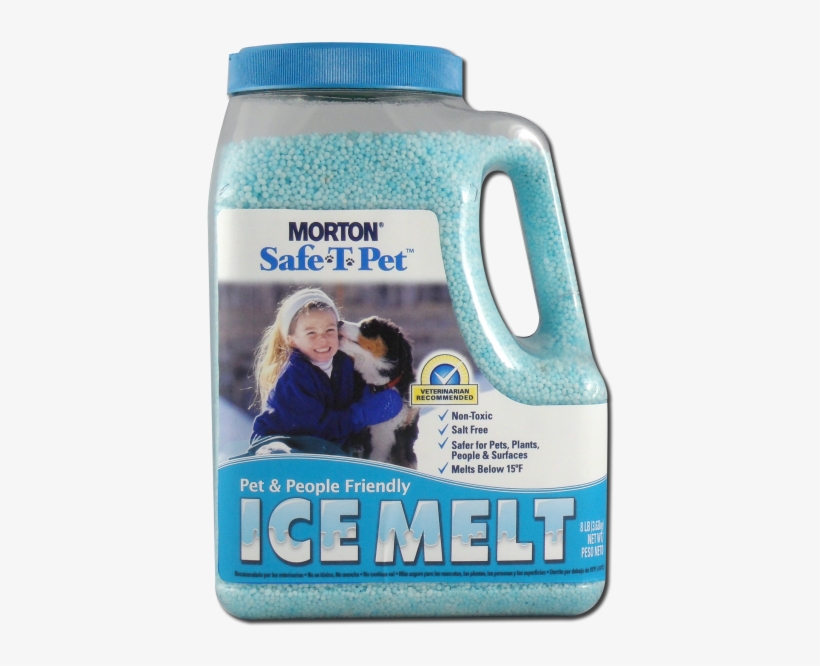 Morton Ice Melt Pet Safe Deicer “ - Morton Safe-t-pet Ice Melt - 8 Lb, transparent png #3203633