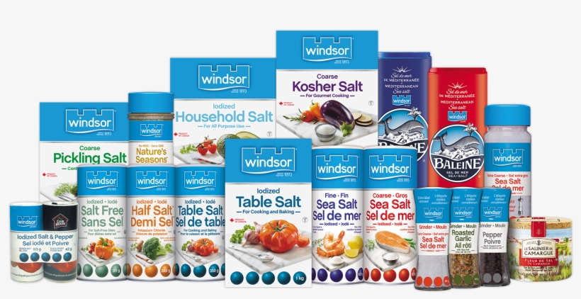 Windsor Products - Windsor Salt Windsor Table Salt, transparent png #3203762